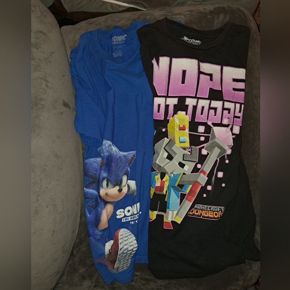 Bundle Sonic And Minecraft Shirts